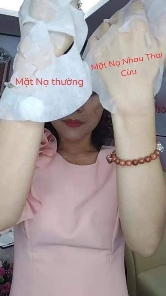 miếng mặt nạ nhau thai cừu hàn quốc