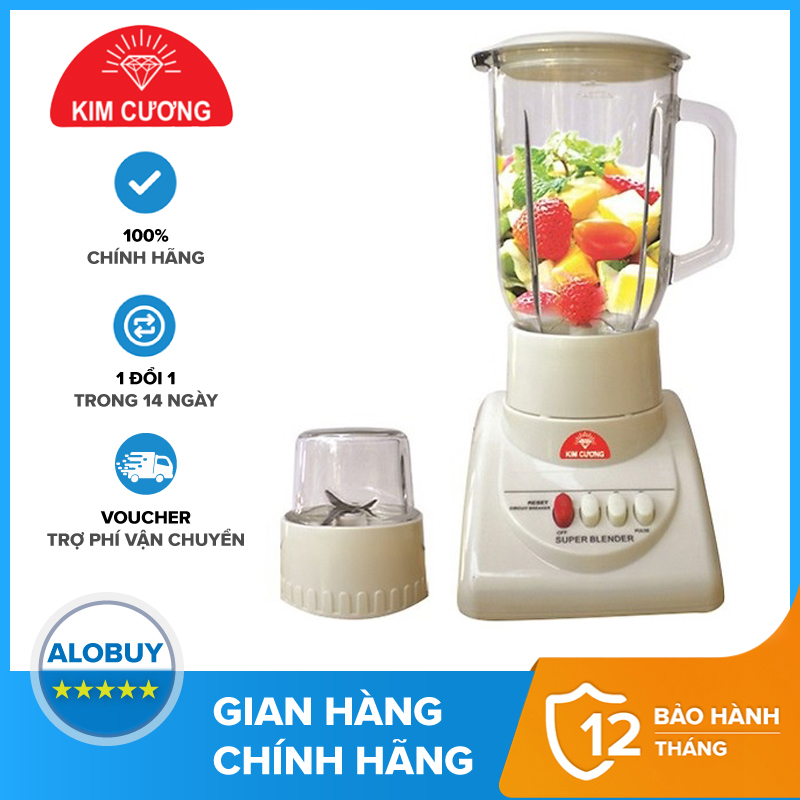 MÁY XAY SINH TỐ KIM CƯƠNG KC-T02 LY THỦY TINH- 1 LÍT -350W MÁY MẠNH XAY RẤT ÊM DỂ SỬ DỤNG LAZ POLICE