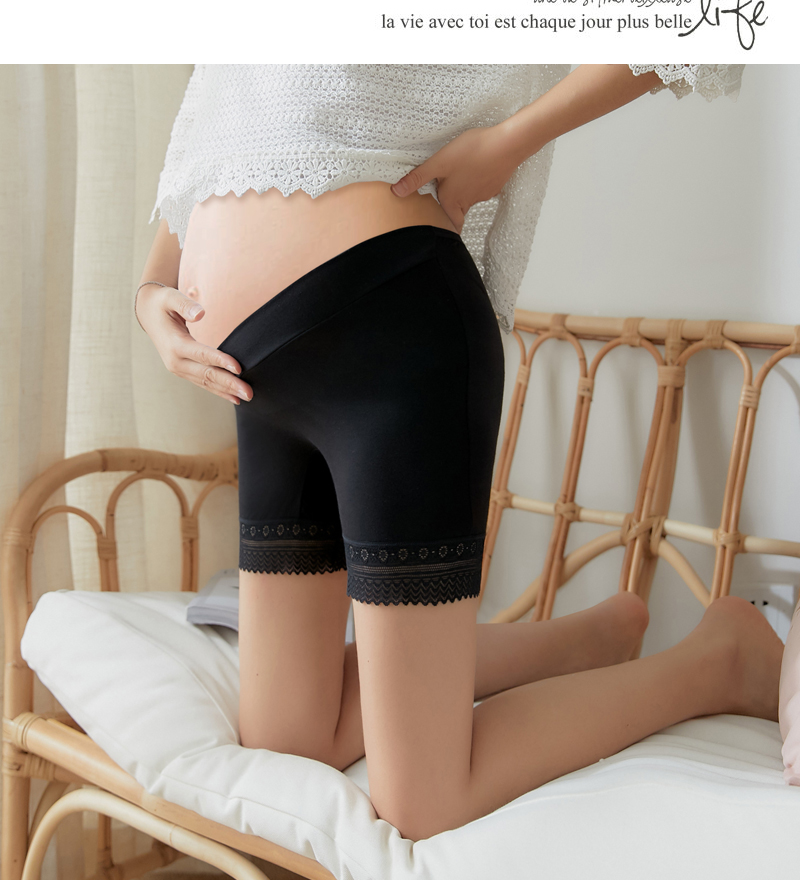 Quần đùi bầu mặc váy cạp chéo cotton thoáng mát