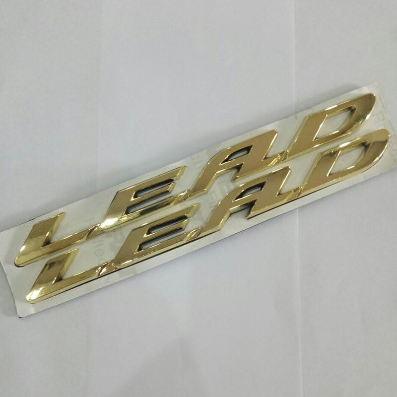 Bộ tem nổi chữ Lead các đời xe (giá 1 cặp)