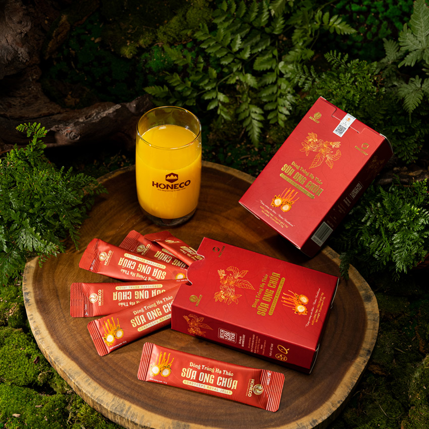 Đông Trùng Hạ Thảo Sữa Ong Chúa