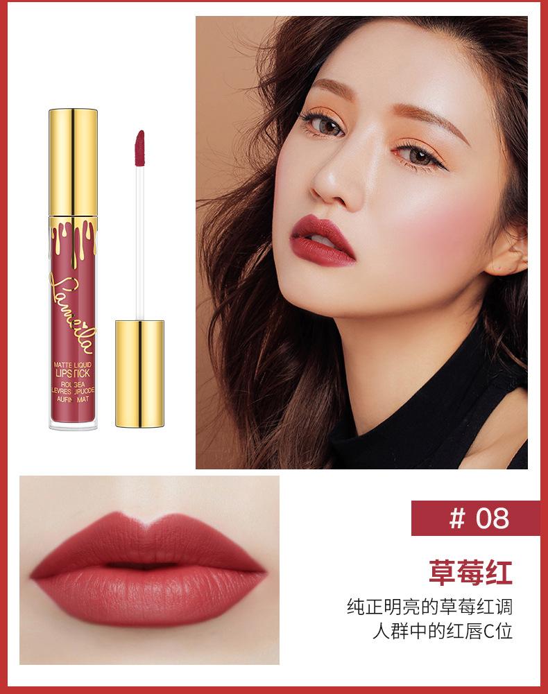 [HCM]Son kem siêu lì Lameila Matte Liquid Líptick