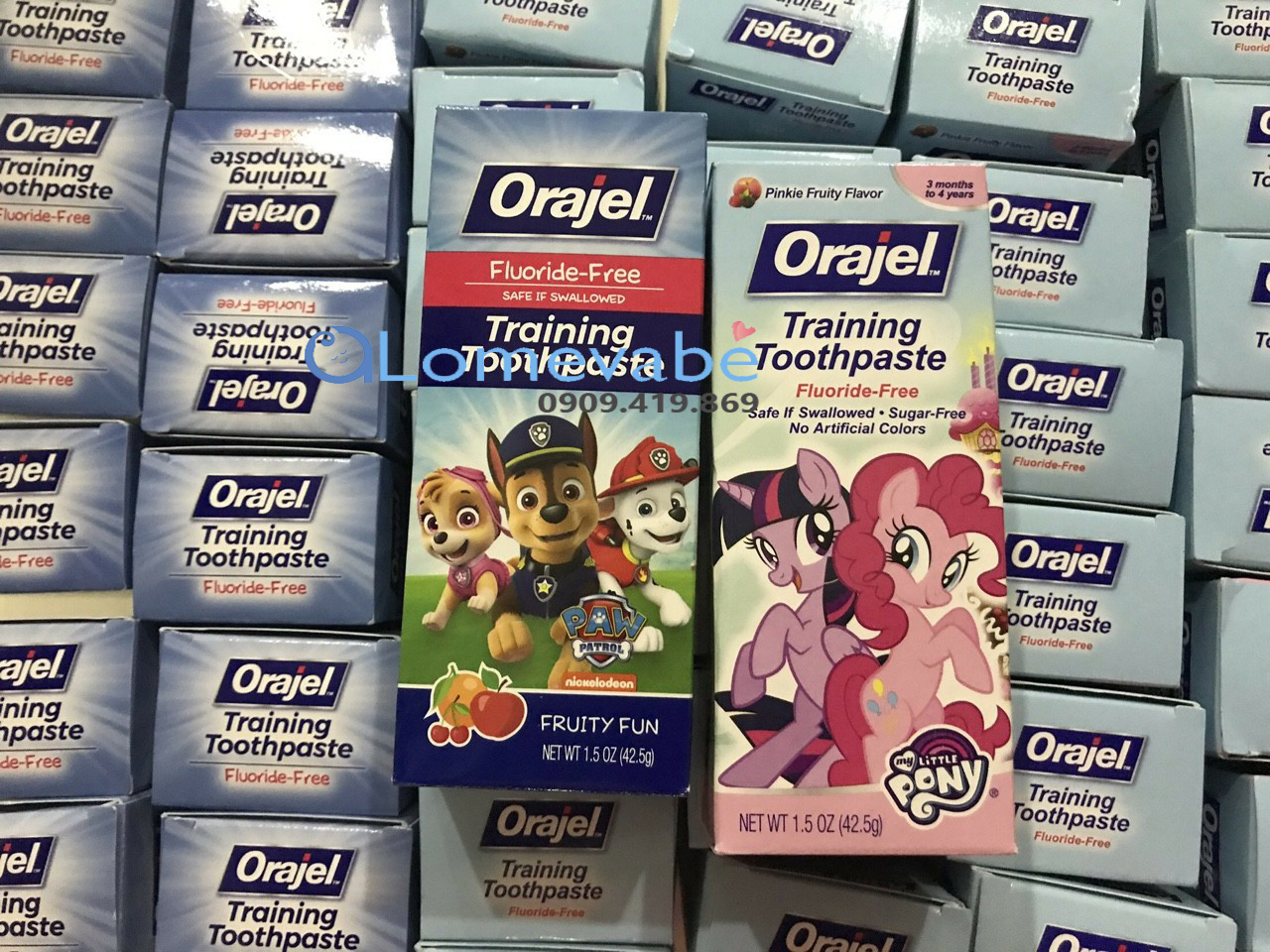 KEM ĐÁNH RĂNG NUỐT ĐƯỢC ORAJEL