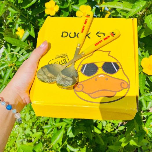 [ ComBo]  6 Thìa Vịt Vàng Duck Siêu Xinh. ĐTVM