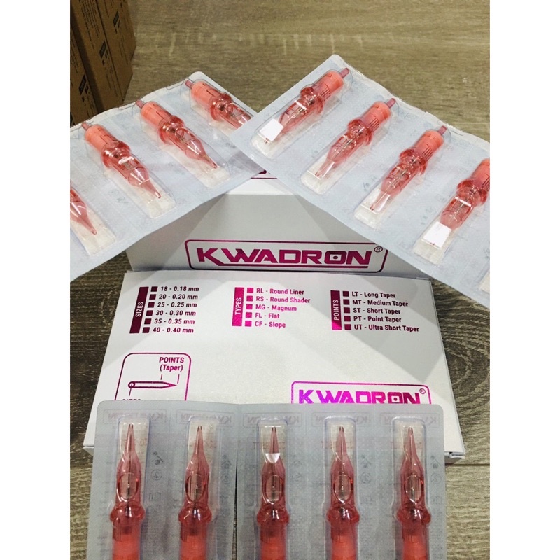Kim KWADRON, Kim Hồng Máy Pen (Hộp 20 Cây) DCPX-NTA