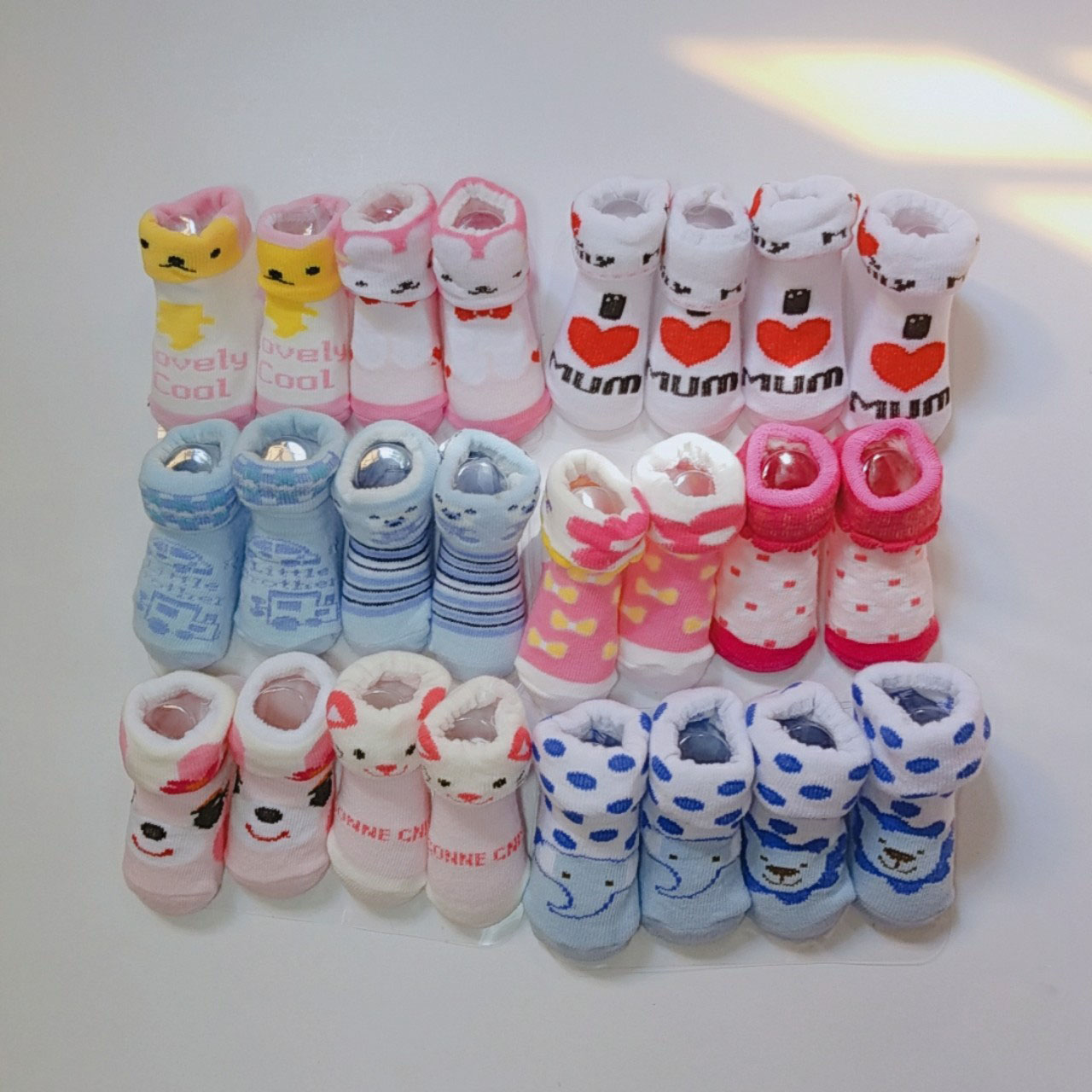 [HCM]SET 2 VỚ CHÂN CHO BÉ SƠ SINH - 7KG CARTER