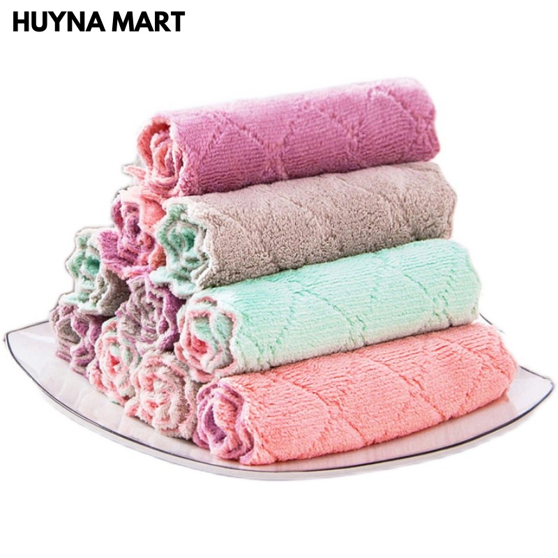 Set 10 Khăn Lau Bếp Đa Năng Cao Cấp Loại Dày