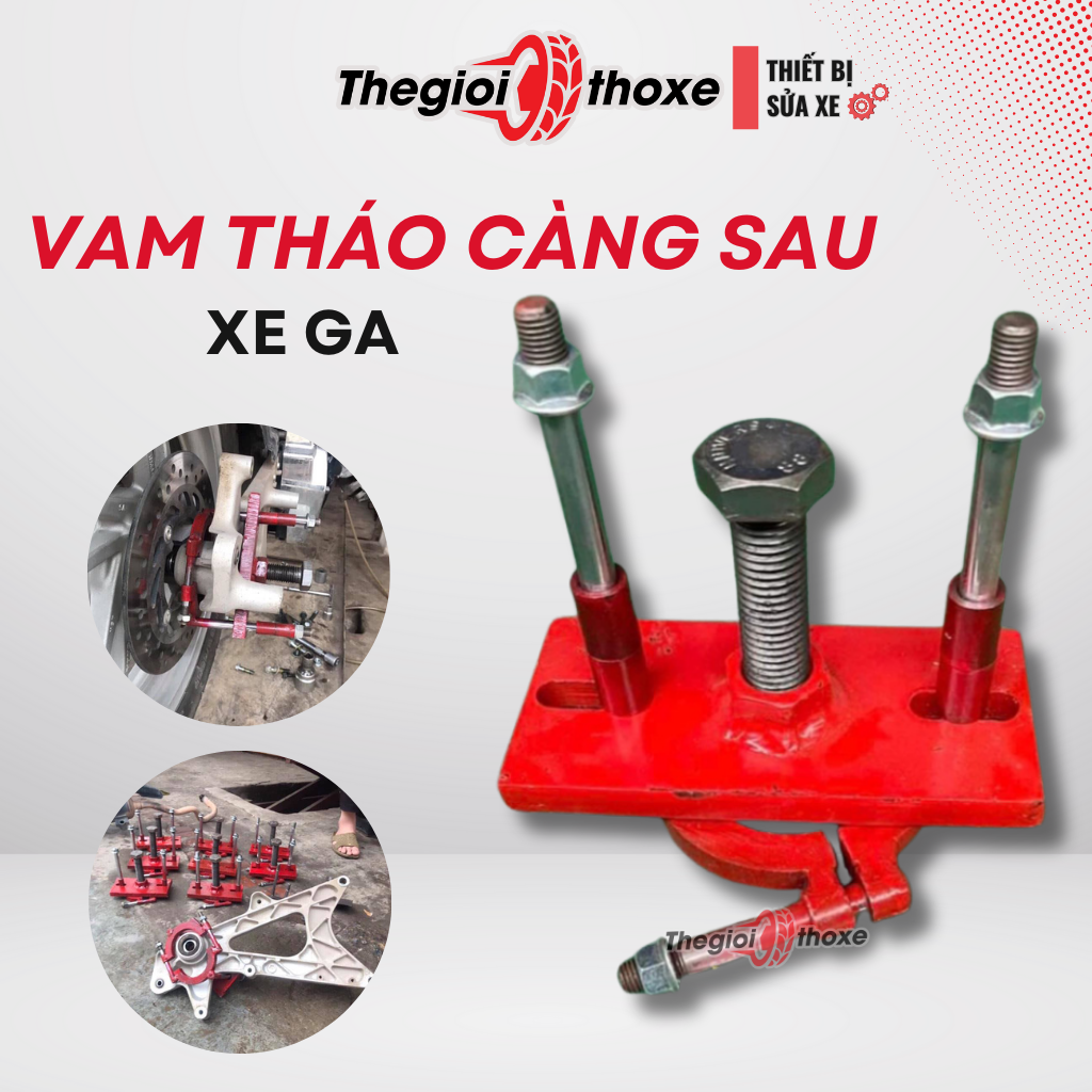 Vam tháo càng sau xe tay ga SH, Air blade, vision, lead | Thế Giới Thợ Xe