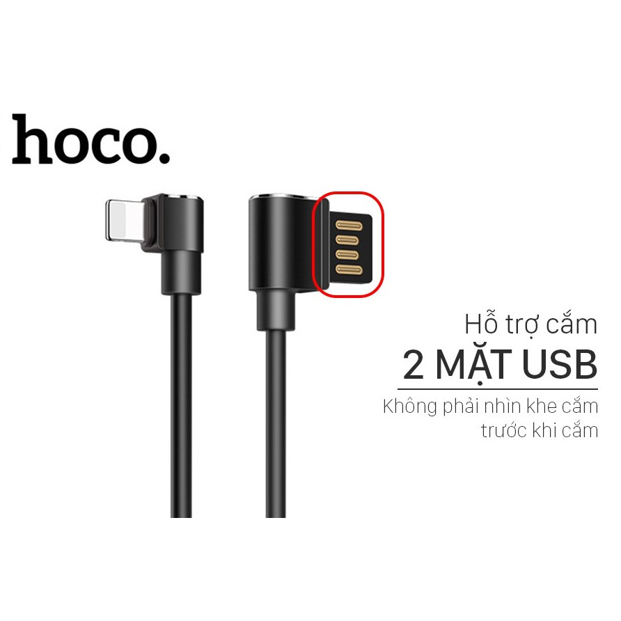 Cáp sạc HOCO U37 Lightning 1.2m