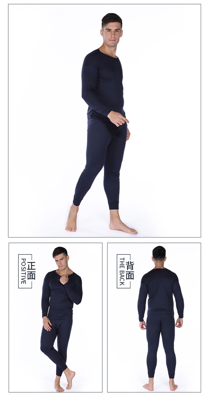 MS344 Bộ giữ nhiệt nam chất nỉ bong co giãn ôm body siêu ấm mùa đông