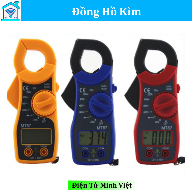Đồng Hồ Kìm Đo Dòng Điện MT87 (Kèm Sẵn Pin)