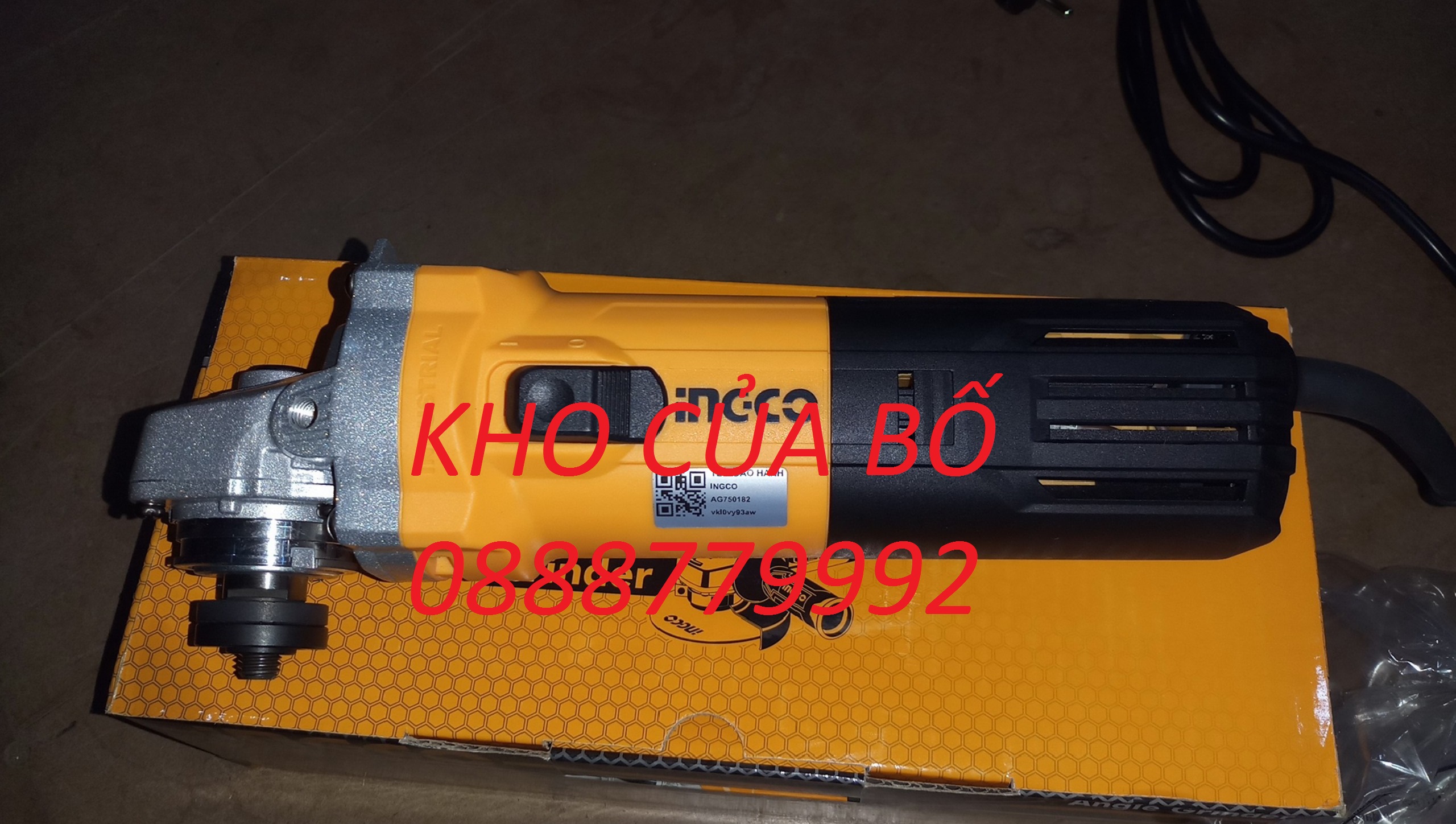 Máy mài góc 750W Ingco AG750182