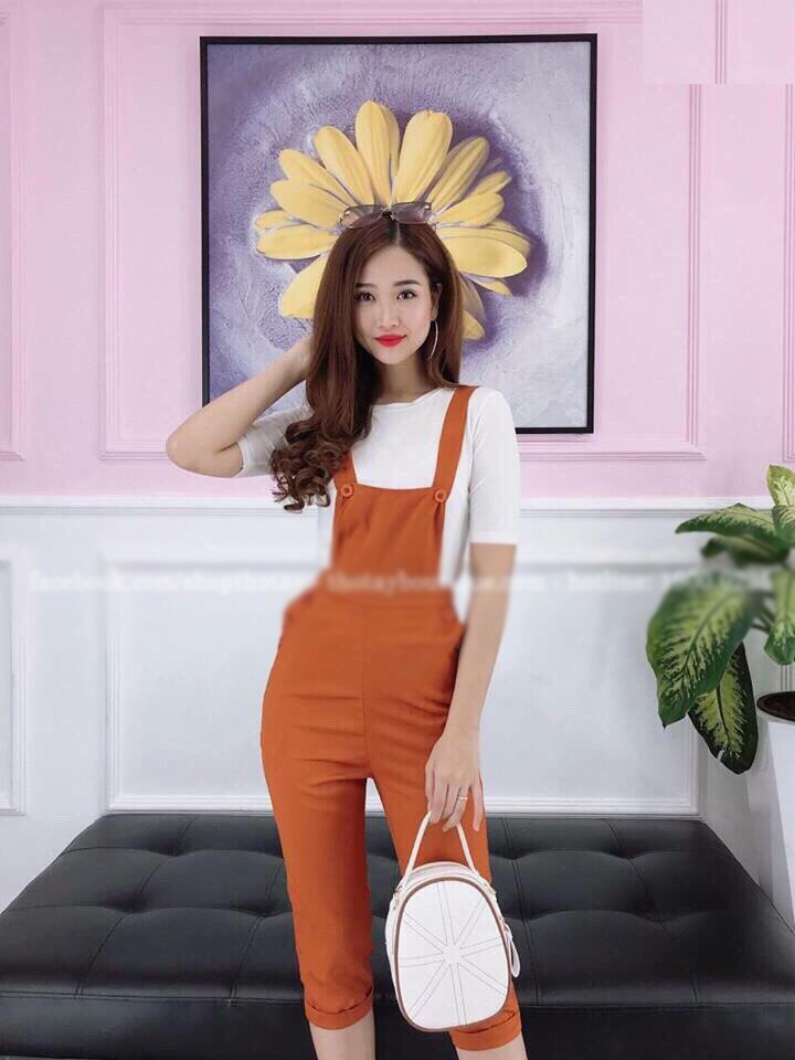 Jumsuit  Nữ  Yêm Thời Trang  Mới Pk J32