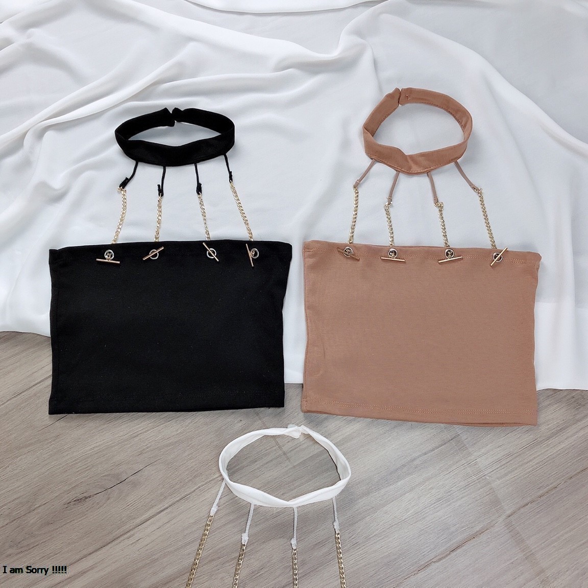 Áo 4 dây xích,ảnh thật,chất borip,ly store
