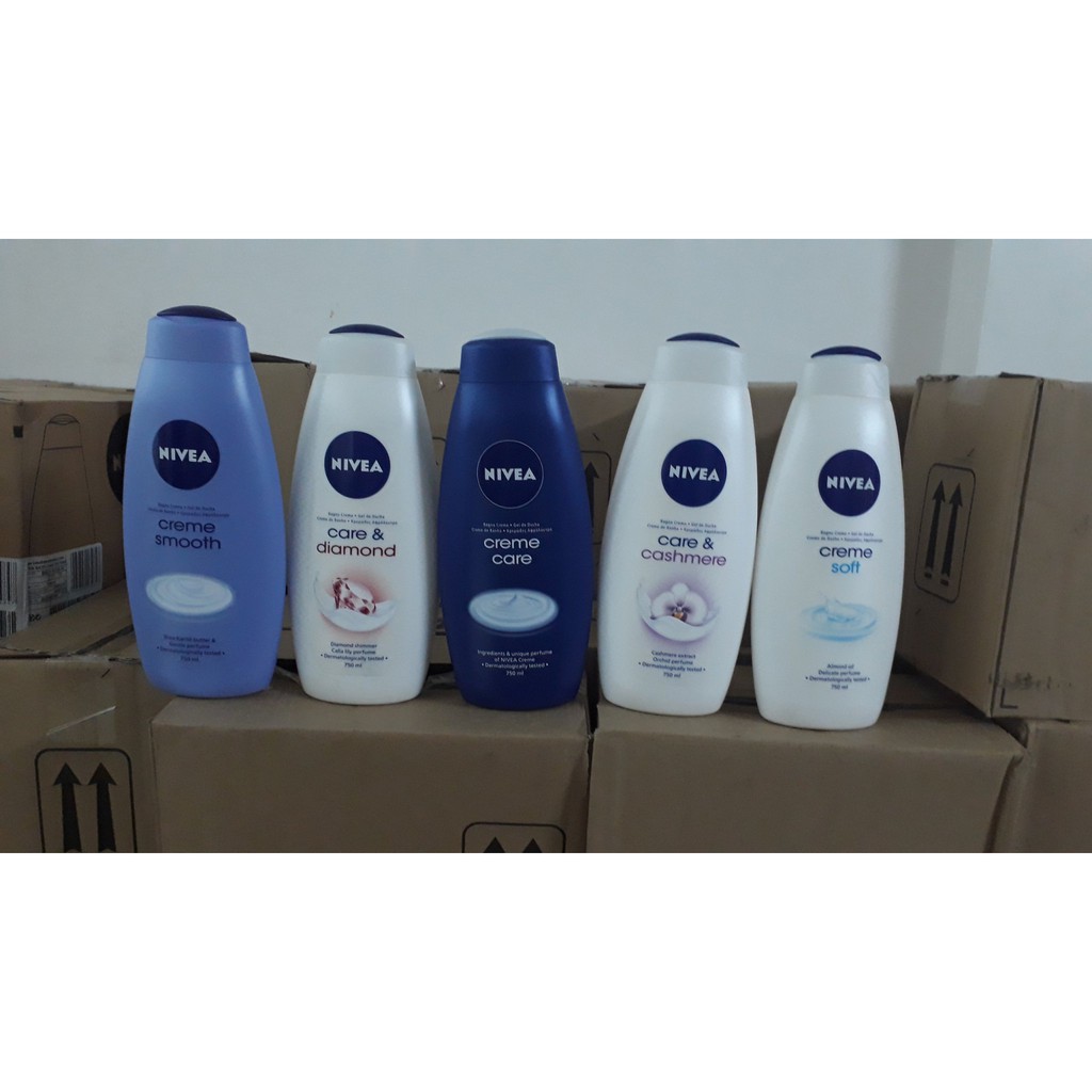 Sữa tắm dưỡng thể NIVEA Đức 750ml