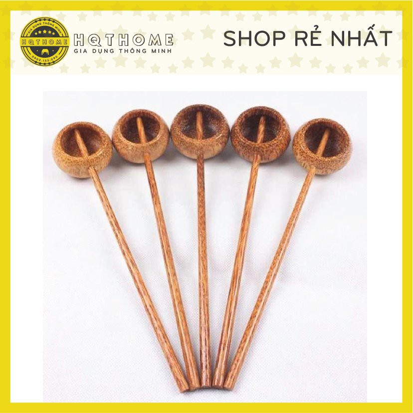 [SIÊU RẺ] Gáo Múc Nước Gỗ Dừa