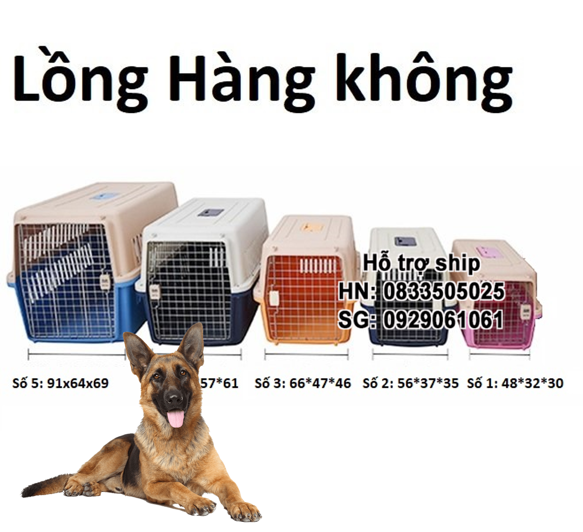 Hanpet - SP474 - Lồng hàng không ( 4711769) lồng vận chuyển chó mèo