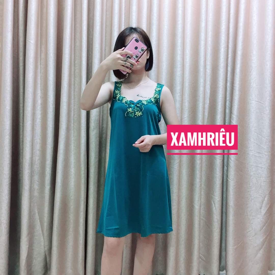 Đầm - đầm ngủ thun lạnh kiểu bản to