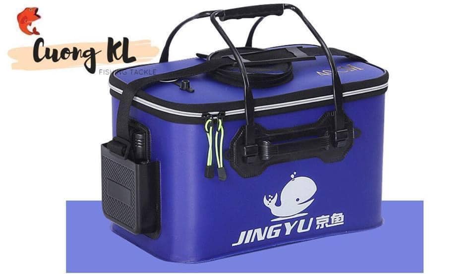 Thùng cao su đựng cá JingYu (phom mêm gập được)