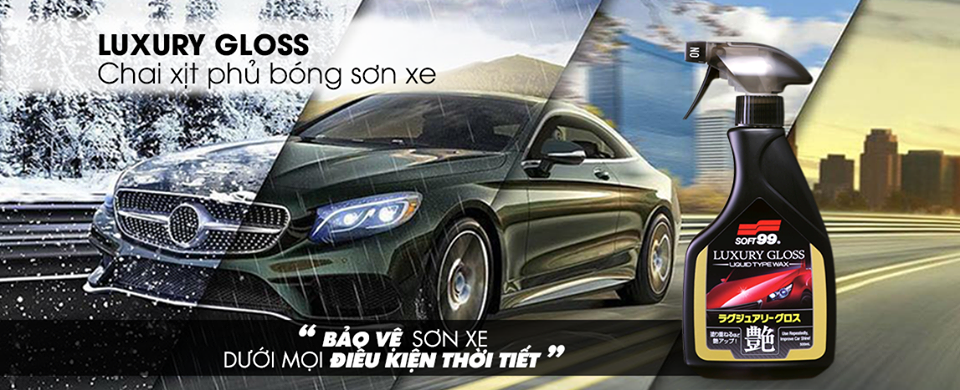 Chai xịt phủ bóng sơn xe ô tô Soft99 ( Phủ Bóng Nhanh )