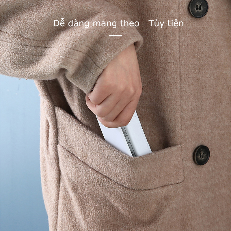 Máy hàn miệng túi mini cầm tay sử dụng pin
