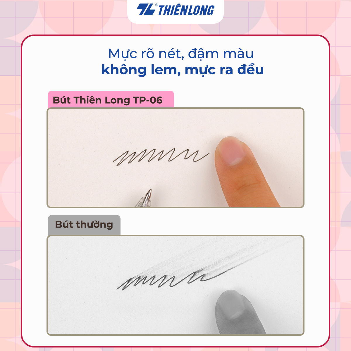 Combo 50/100/200 Bút bi Điểm 10 TP-06
