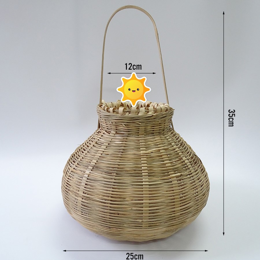 GIỎ CÁ, GIỎ CUA MÂY TRE TRANG TRÍ TẾT