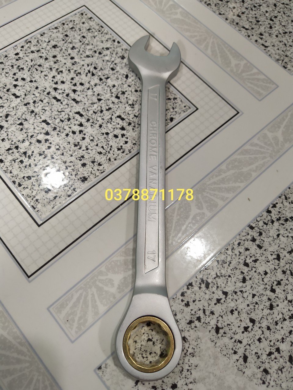 Cờ lê tự động đảo chiều lẻ từ 8-19 CHROME VANADIUM