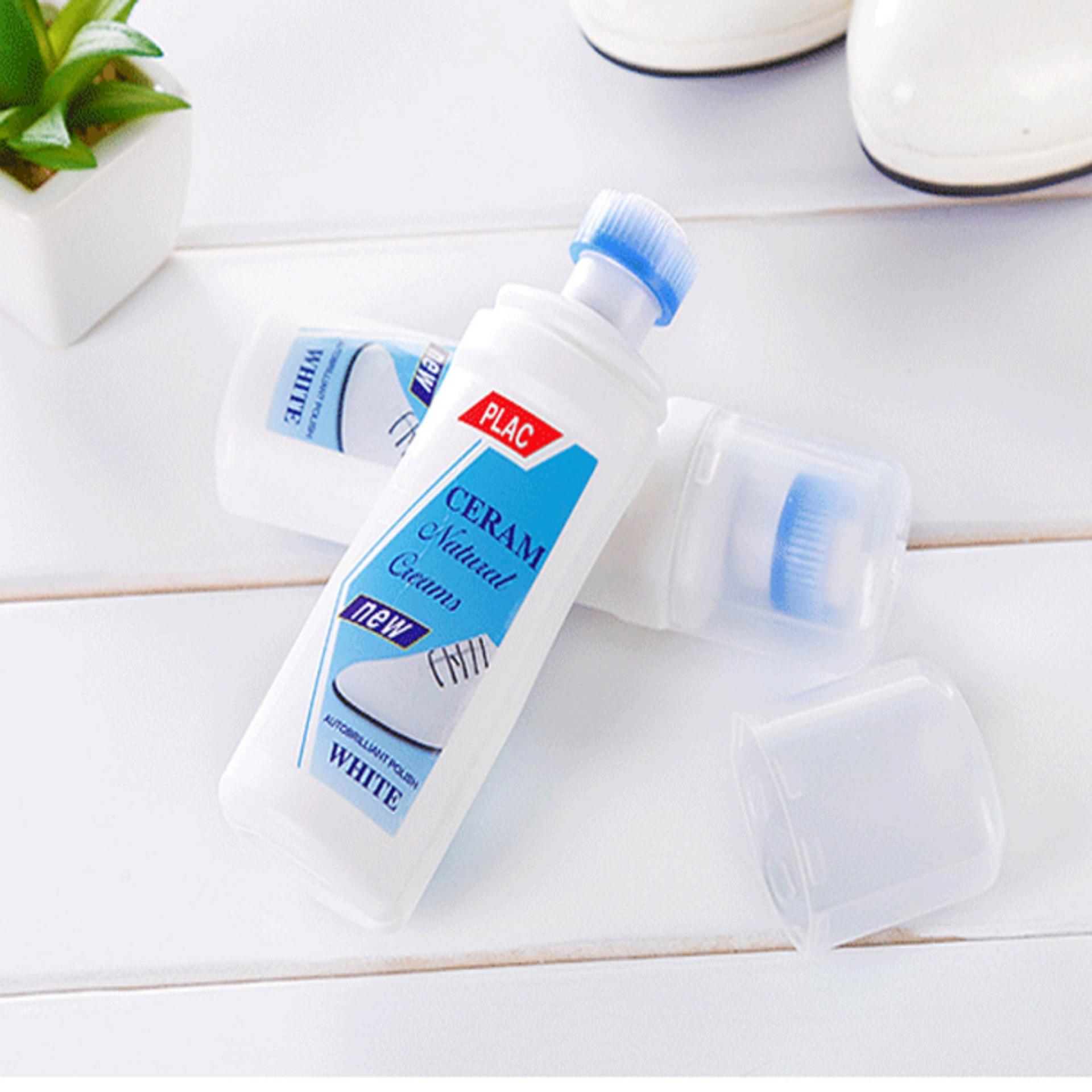 Set 2 chai xịt vệ sinh tẩy trắng giày, túi xách tiện dụng