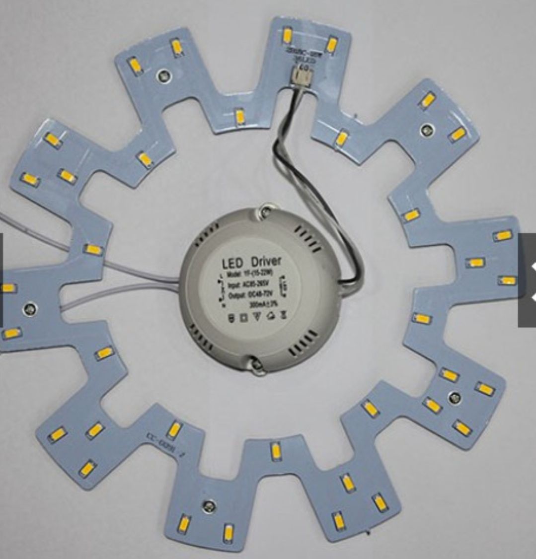 Vỉ led lắp cho đèn ốp trần. 18W