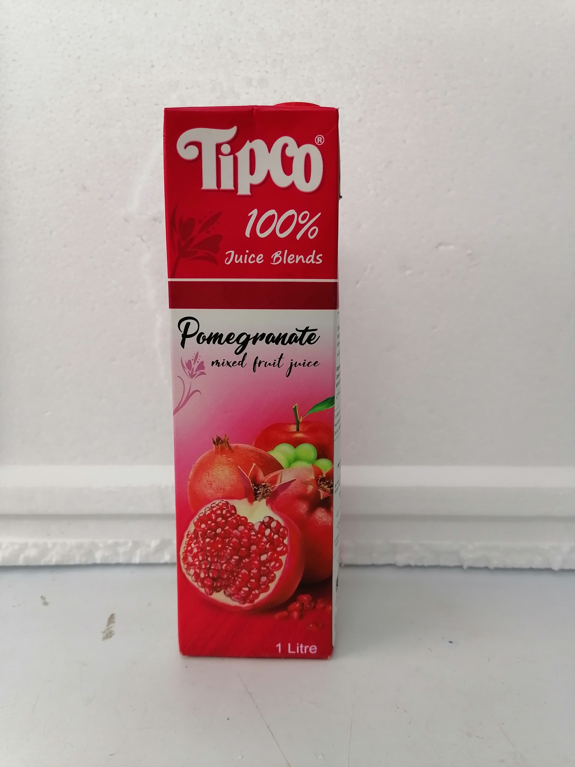 Nước ép TIPCO Lựu và trái cây 100% Pomegranate and Mixed Fruit Juice 1 Lít (halal)
