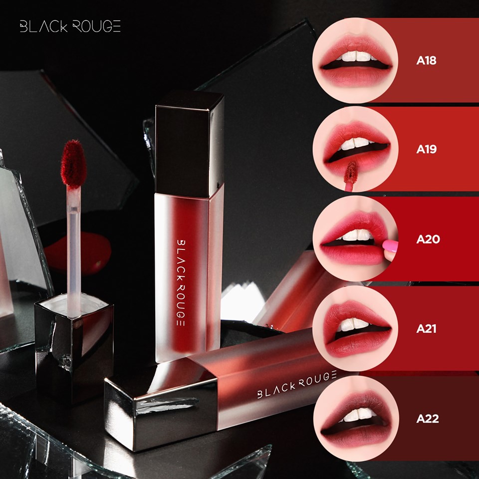 Màu A18 - A32 Son Kem Lì Black Rouge Ver 6 Ver 5 Ver 4 Air Fit Velvet Tint Lyo.vn