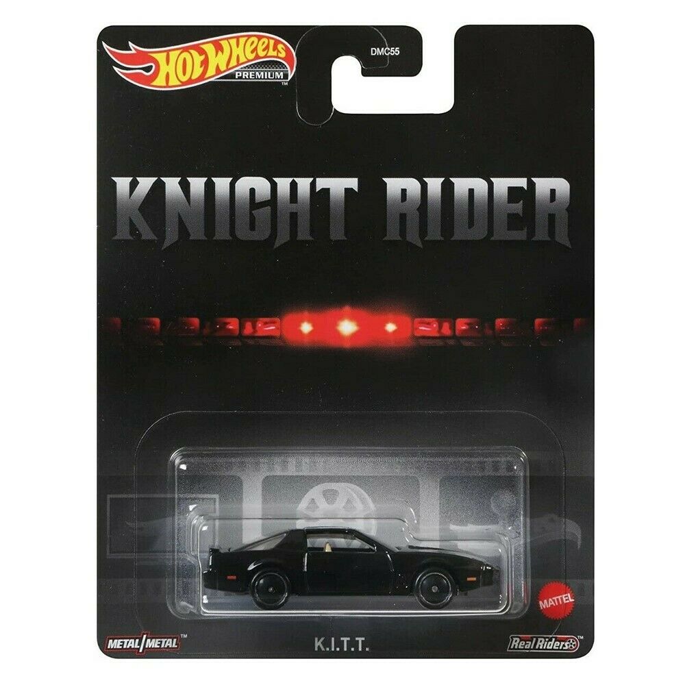 Xe mô hình hot wheels 2021 retro entertainment knight rider k.i.t.t.