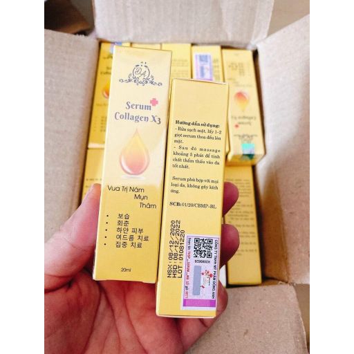 SERUM CĂNG BÓNG COLLAGEN X3