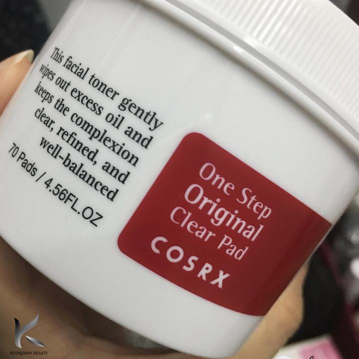Bông Tẩy Da Chết Cosrx ONE STEP ORIGINAL CLEAR PAD