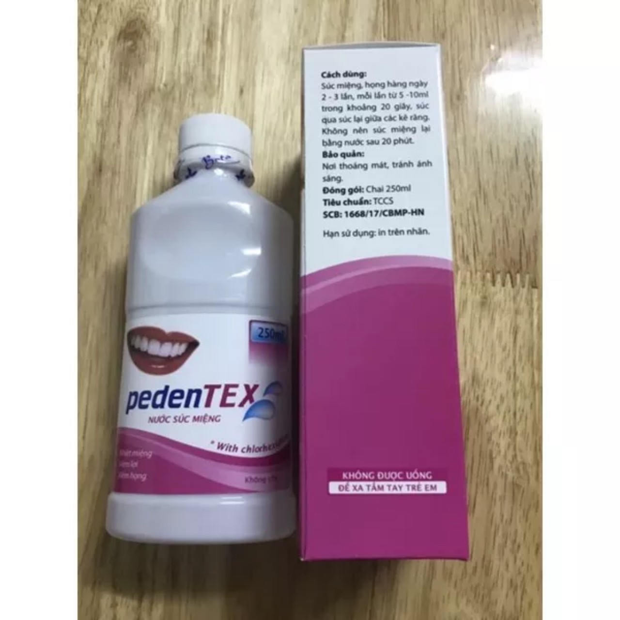 Nước súc miệng Pedentex (Botania)
