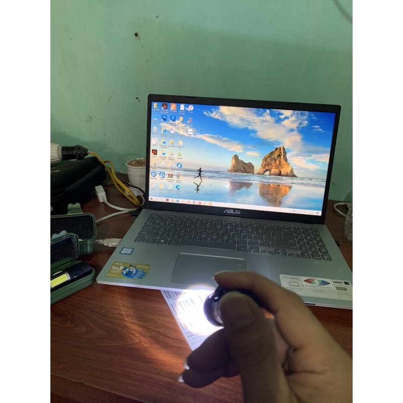 Đèn Pin MINI NHỏ Siêu Sáng Cao Cấp Có Zoom