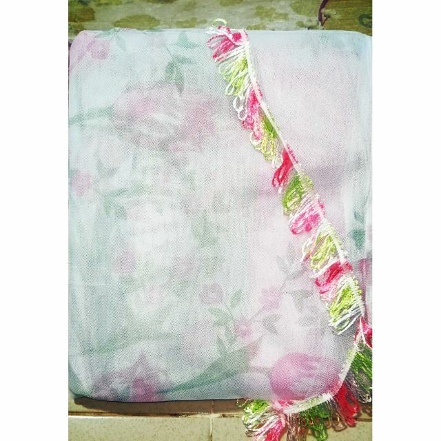 Mùng in bông 1m8x2m2 cao cấp
