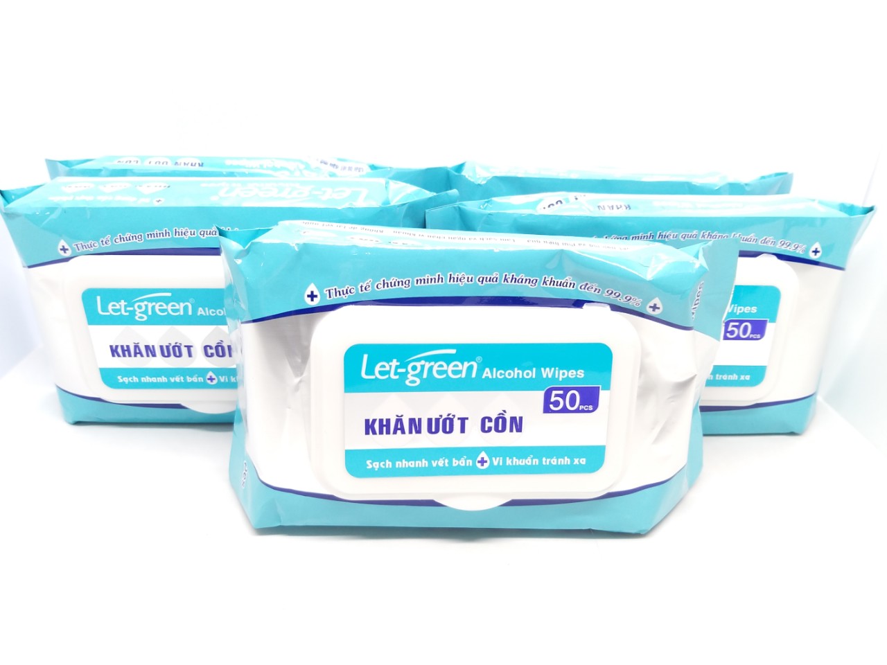 Khăn ướt cồn Let-green