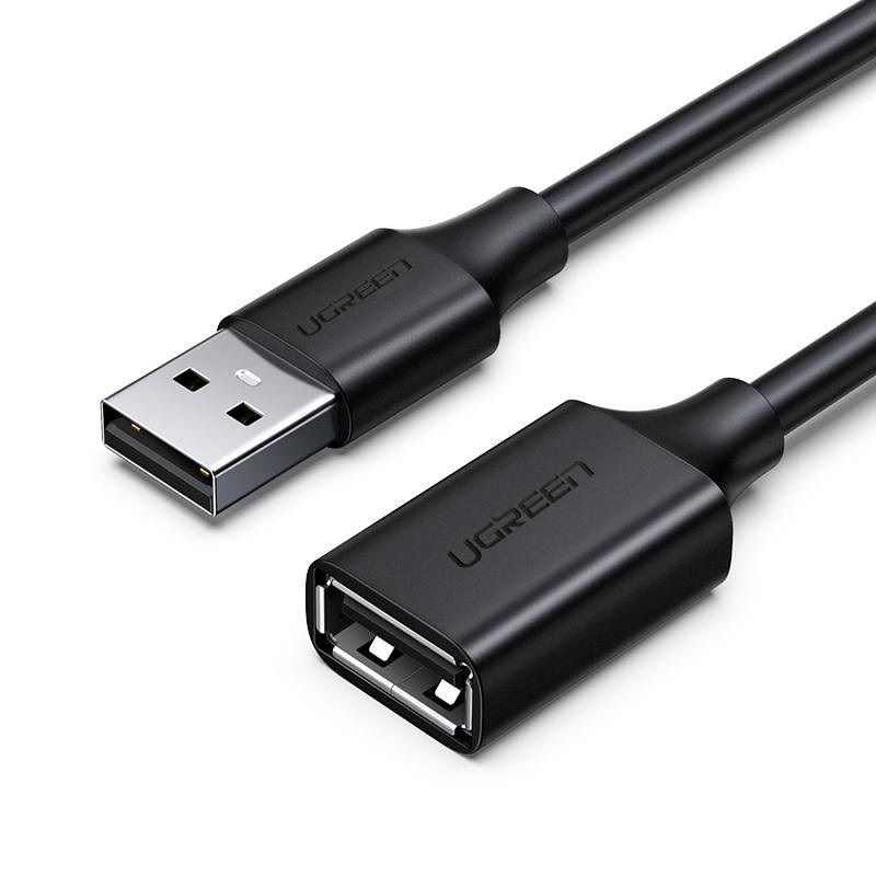 Ugreen 10317 3m màu đen cáp tín hiệu nối dài usb 2.0 lõi thuần đồng us103