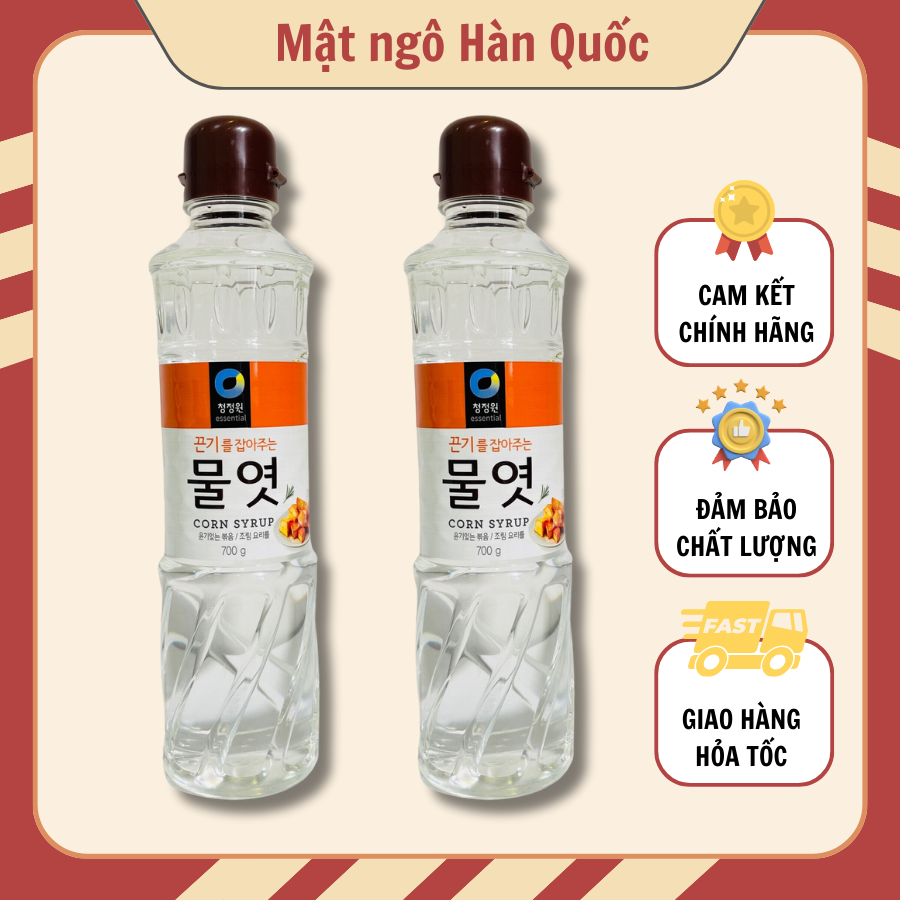 Mật ngô Hàn Quốc, nước đường hàn quốc 700g - 물엿