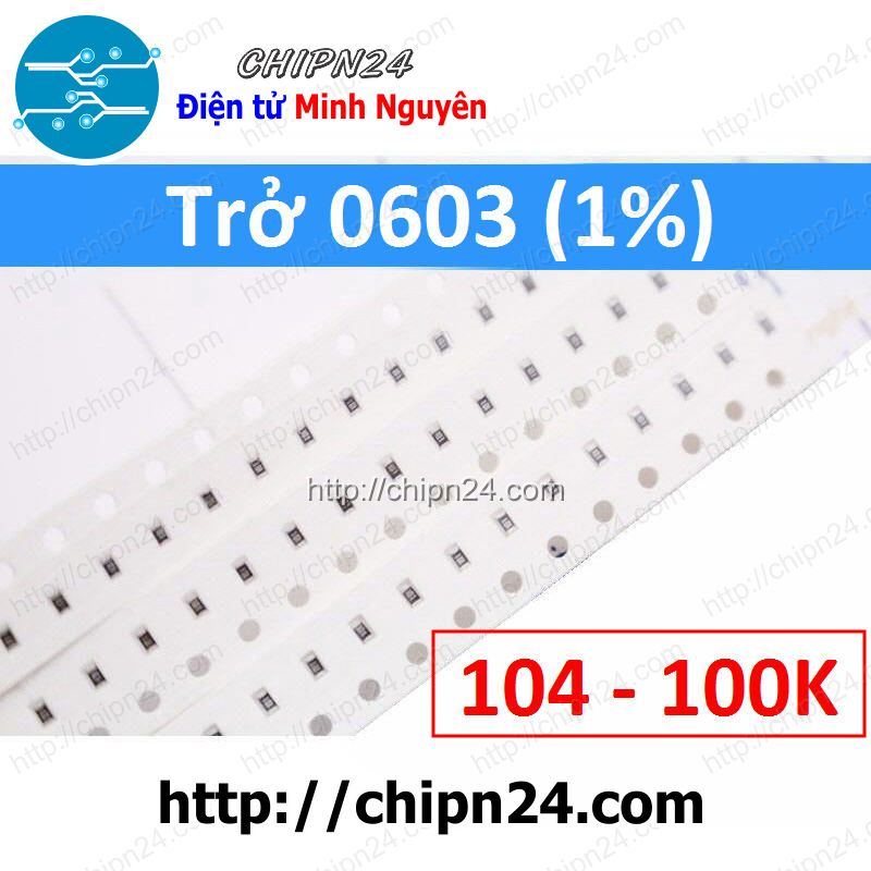 Trở dán smd 0603 100k
