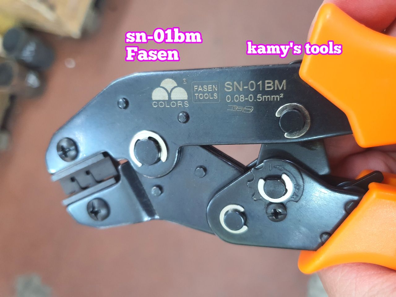 Kìm bấm cos SN-01BM (XH2.54 PH2.0) Fasen