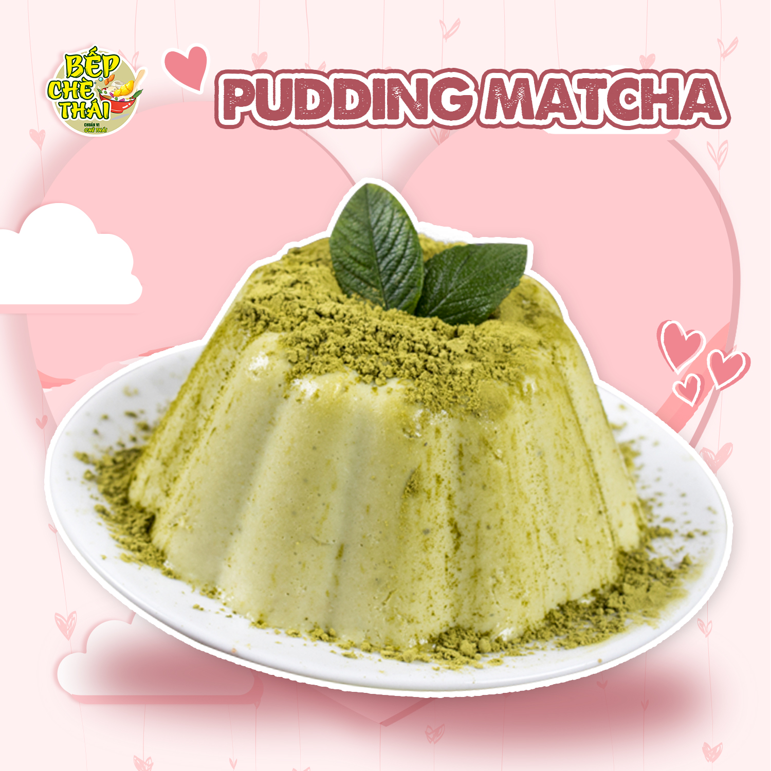 Set làm pudding TRỨNG, DÂU, SOCOLA, KHOAI MÔN,MATCHA