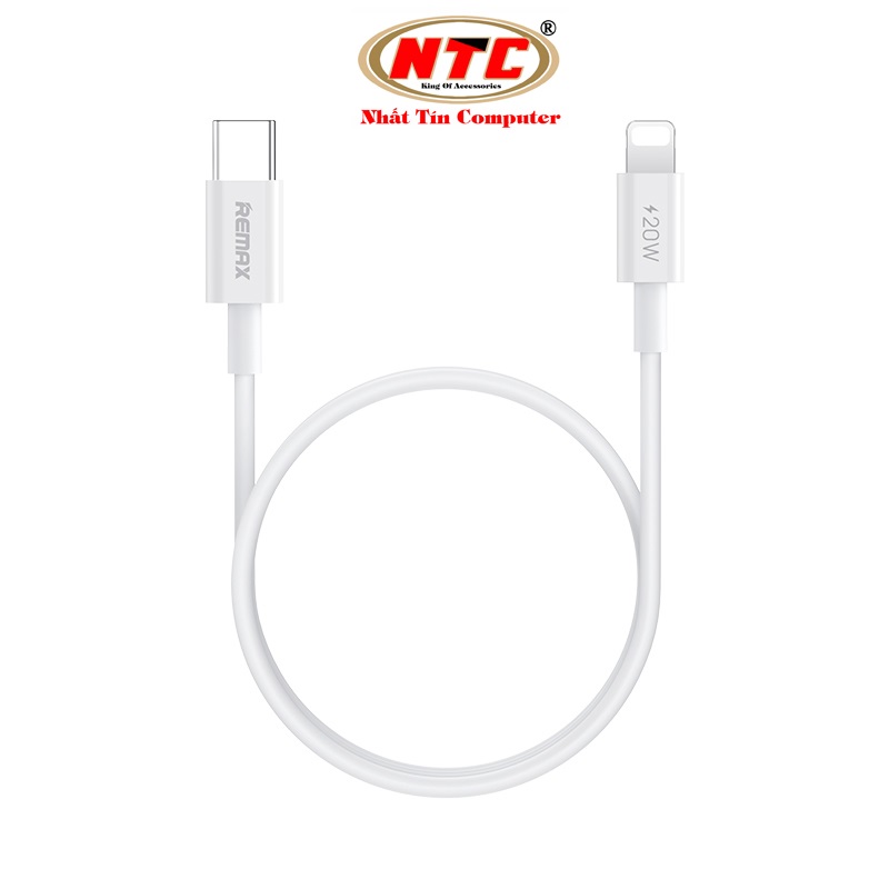 Cáp sạc nhanh remax rc-c026 typec to lightning pd 20w, dài 1m - nhất tín authorised store