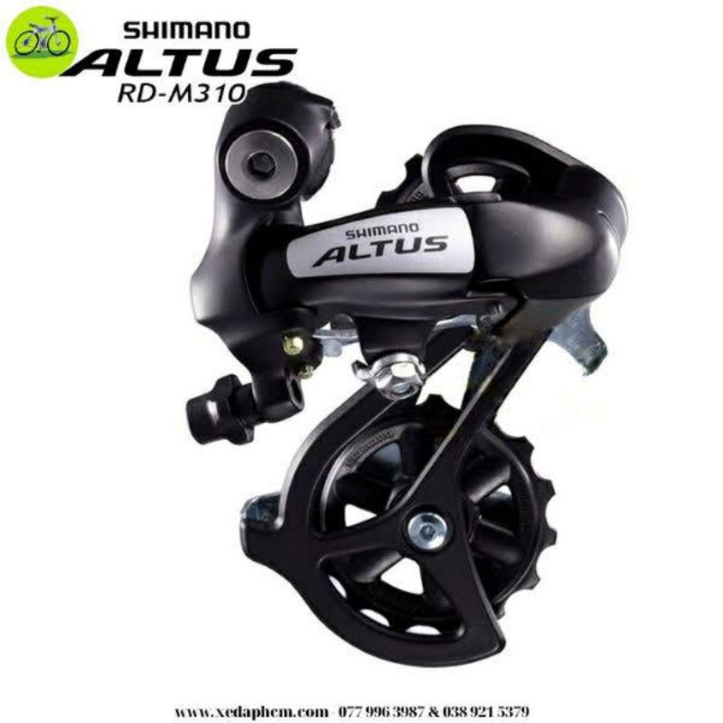 Củ cùi đề sau xe đạp Shimano Altus RD-M310 7-8 Speed