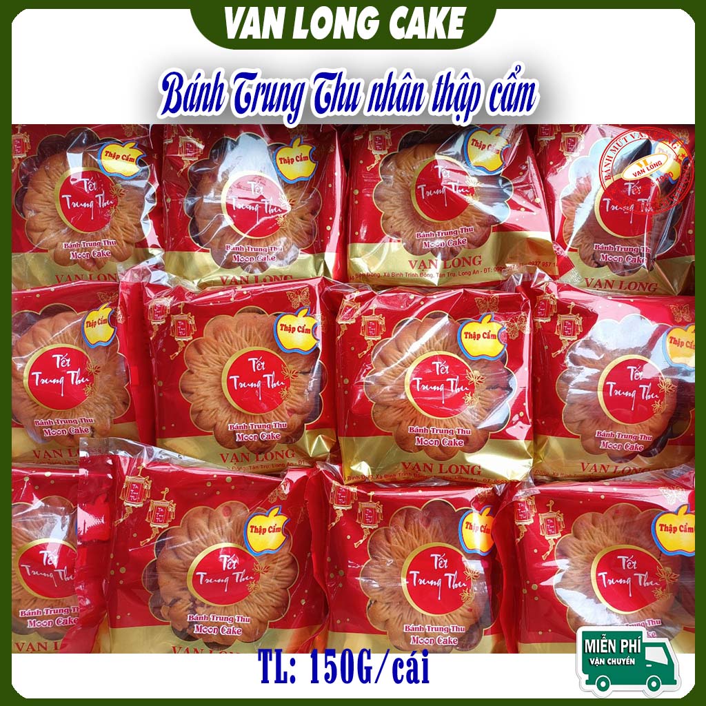 [BÁNH CHAY] Bánh trung thu Vạn Long thập cẩm 150g chay