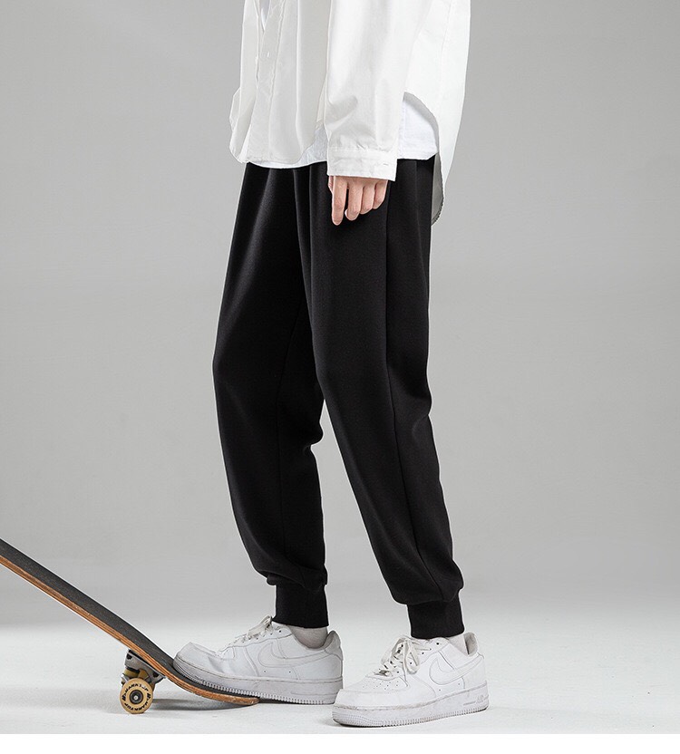 [XẢ KHO GIÁ HUỶ DIỆT] Quần Thể Thao Nam, jogger nỉ phối chữ  Nam Thu Đông Co Giãn Ống Côn,  Quần Jogger Nỉ Thun Nam Nữ, quần thể thao, quần dài thể thao nam nữ S0