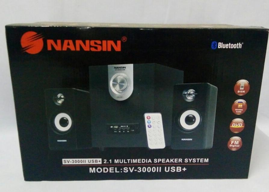 loa vi tính Nansin. sv 3000 BLUETOOTH, USB, THẺ NHỚ, REMOTE