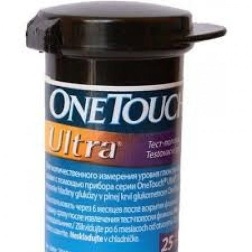 Que Thử Đường Huyết One Touch Ultra - Hộp 25 Que